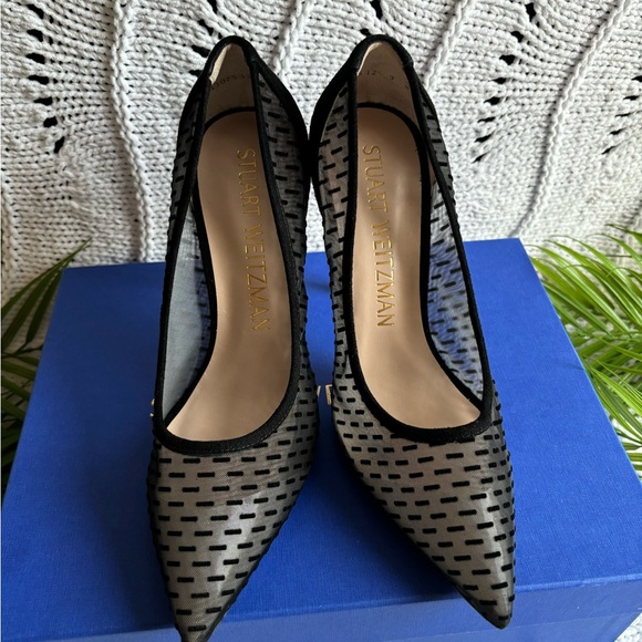 New Stuart Weitman Tasha pointed Toe Pump - Picture 11 of 16